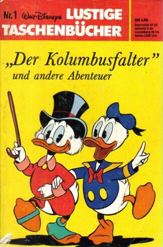 Lustige Taschenbücher - LTB - Nr. 1 - "Der Kolumbusfalter" und andere Abenteuer