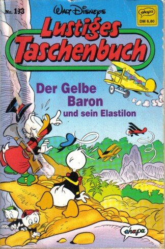 Lustiges Taschenbuch - LTB - Nr. 193 - Der gelbe Baron und sein Elastilon
