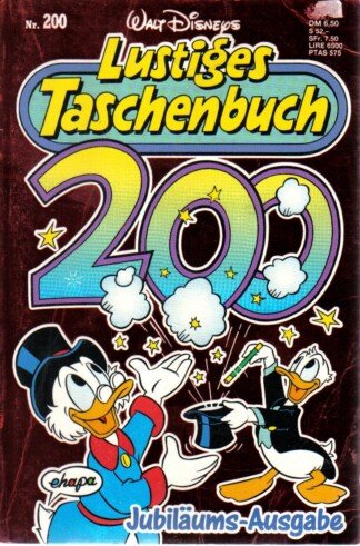 Lustiges Taschenbuch - LTB - Nr: 200 - Jubiläums-Ausgabe