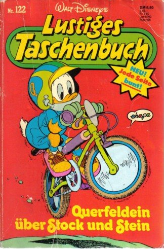 Lustiges Taschenbuch LTB 122 - Querfeldein Über Stock Und Stein