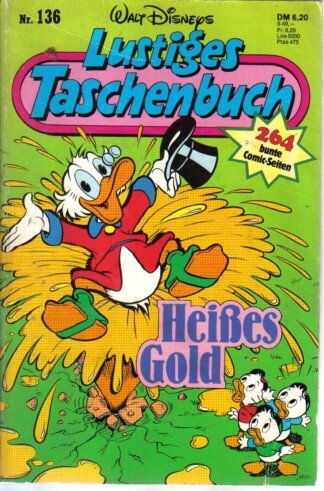 Lustiges Taschenbuch - LTB - Nr: 136 -  Heißes Gold