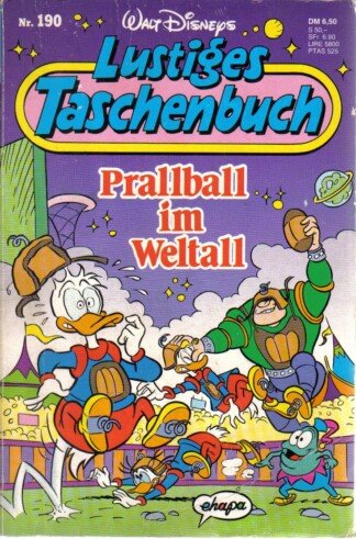 Lustiges Taschenbuch - LTB - Nr: 190 - Prallball im Weltall