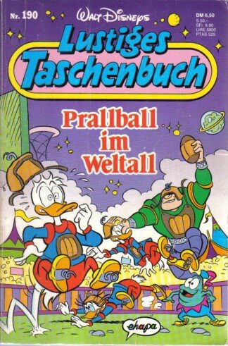 Lustiges Taschenbuch - LTB 190 - Prallball im Weltall