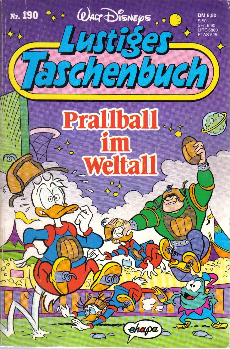Lustiges Taschenbuch - LTB 190 - Prallball im Weltall