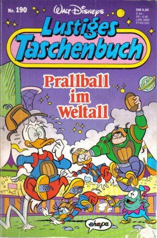 Lustiges Taschenbuch - LTB - Nr: 190 - Prallball im Weltall