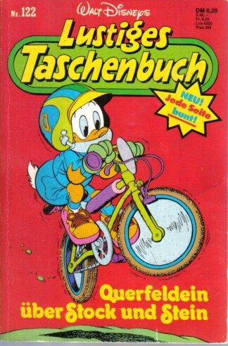 Lustiges Taschenbuch LTB 122 - Querfeldein Über Stock Und Stein