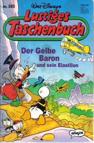 Lustiges Taschenbuch - LTB - Nr. 193 - Der gelbe Baron und sein Elastilon