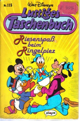 Lustiges Taschenbuch - LTB - Nr: 115 - Riesenspaß beim Ringelpiez