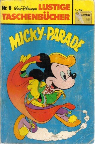 Lustige Taschenbücher - LTB - Nr: 6 - Micky-Parade