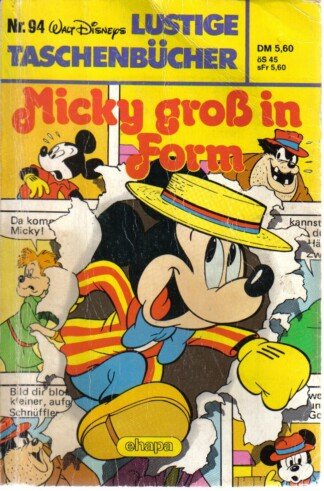 Lustige Taschenbücher - LTB - Nr. 94 - Micky groß in Form