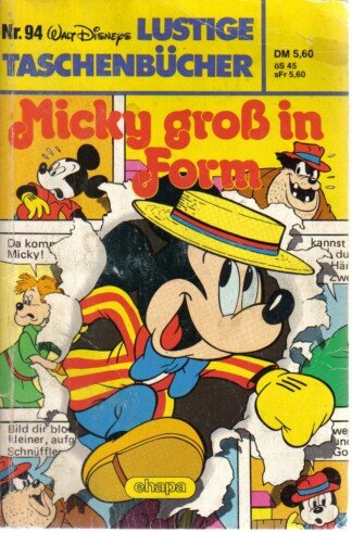 Lustige Taschenbücher - LTB - Nr. 94 - Micky groß in Form