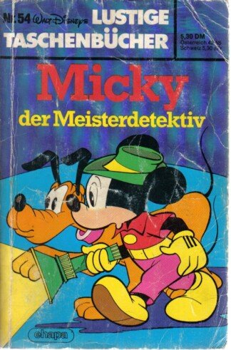 Lustige Taschenbücher - LTB 54 - Micky der Meisterdetektiv