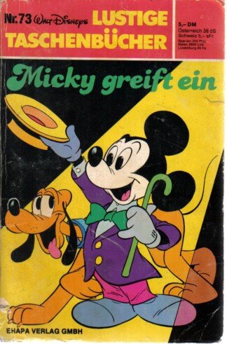 Lustige Taschenbücher - LTB - Nr: 73 - Micky greift ein