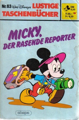 Lustige Taschenbücher - LTB - Nr. 63 - Micky, der rasende Reporter