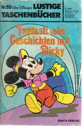 Lustige Taschenbücher - LTB - Nr: 80 - Fantastische Geschichten mit Micky