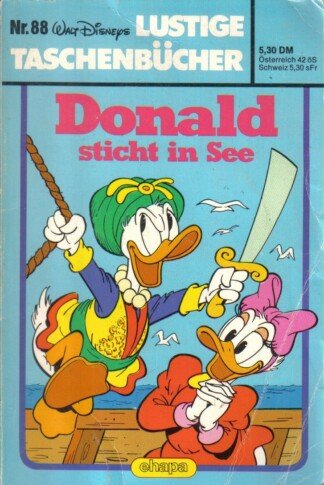 Lustige Taschenbücher - LTB - Nr: 88 - Donald sticht in See