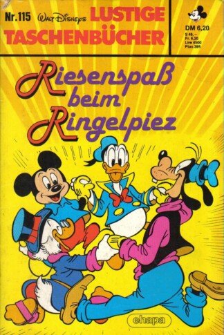 Lustige Taschenbücher -  LTB - Nr: 115 - Riesenspaß beim Ringelpiez