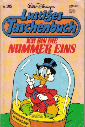 Lustige Taschenbücher -  LTB - Nr. 105 - Ich bin die Nummer eins