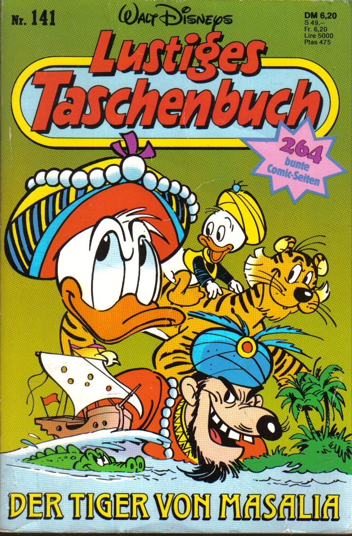 Lustiges Taschenbuch - LTB - Nr. 141 - Der Tiger von Masalia