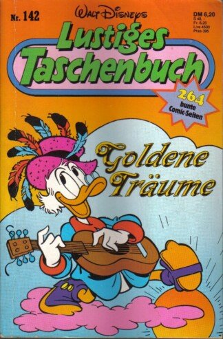 Lustiges Taschenbuch - LTB - Nr: 142 - Goldene Träume
