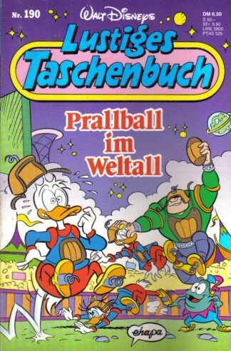 Lustiges Taschenbuch - LTB - Nr: 190 - Prallball im Weltall