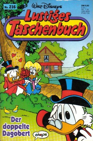 Lustiges Taschenbuch - LTB - Nr: 216 - Der doppelte Dagobert