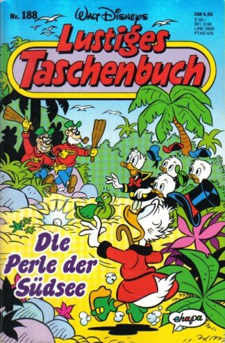 Lustiges Taschenbuch - LTB - Nr: 188 - Die Perle der Südsee