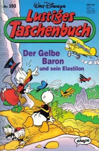 Lustiges Taschenbuch - LTB - Nr. 193 - Der gelbe Baron und sein Elastilon