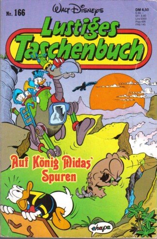Lustiges Taschenbuch  - LTB - Nr. 166 - Auf König Midas´ Spuren