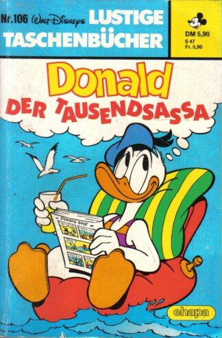 Lustige Taschenbücher - LTB - Nr: 106 - Donald der Tausendsassa