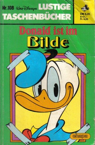 Lustige Taschenbücher - LTB - Nr: 108 - Donald ist im Bilde