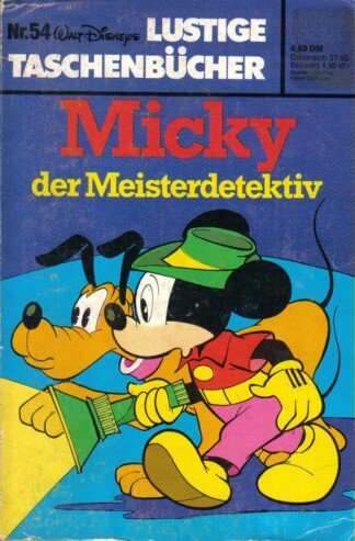 Lustige Taschenbücher - LTB - Nr: 54 - Micky der Meisterdetektiv