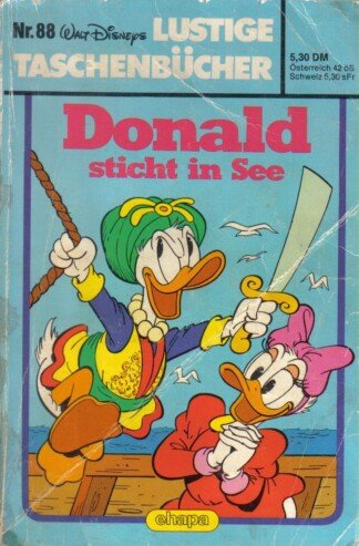 Lustige Taschenbücher - LTB - Nr: 88 - Donald sticht in See