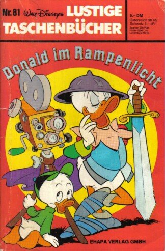 Lustige Taschenbücher - LTB - Nr. 81 - Donald im Rampenlicht