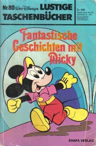 Lustige Taschenbücher - LTB - Nr: 80 - Fantastische Geschichten mit Micky