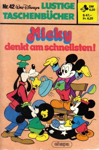 Lustige Taschenbücher - LTB - Nr. 42 - Mickey denkt am schnellsten!