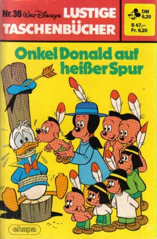 Lustige Taschenbücher - LTB - Nr: 36 - Onkel Donald auf heißer Spur