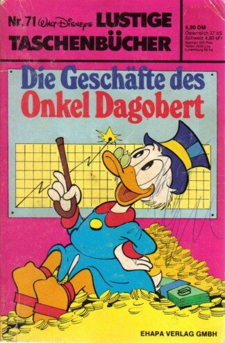 Lustige Taschenbücher - LTB - Nr: 71 - Die Geschäfte des Onkel Dagobert