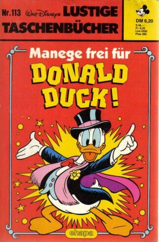 Lustige Taschenbücher - LTB - Nr: 113 - Manege frei für Donald Duck