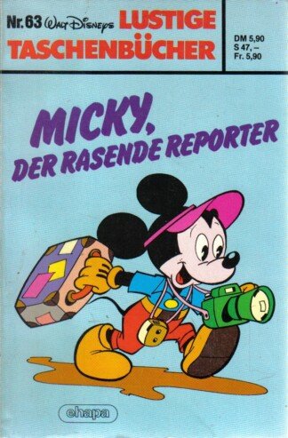 Lustige Taschenbücher - LTB - Nr: 63 - Micky, der rasende Reporter
