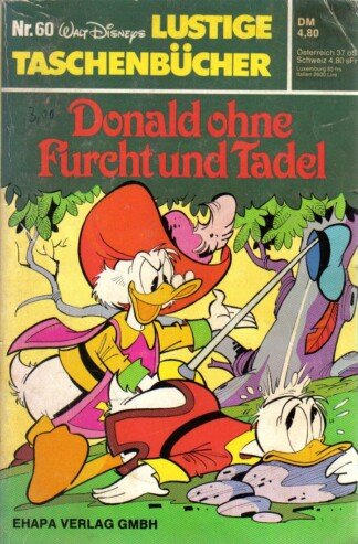 Lustige Taschenbücher - LTB - Nr: 60 - Donald ohne Furcht und Tadel