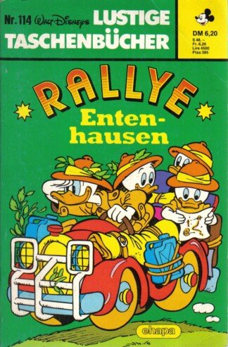 Lustige Taschenbücher - LTB - Nr: 114 - Rallye Entenhausen