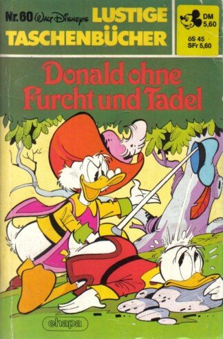 Lustige Taschenbücher - LTB - Nr: 60 - Donald ohne Furcht und Tadel