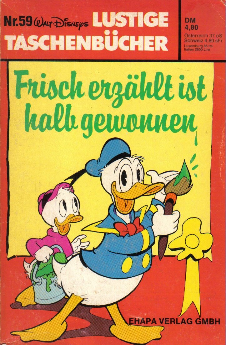 Lustige Taschenbücher - LTB - Nr: 59 - Frisch erzählt ist halb gewonnen