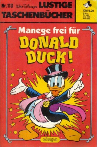 Lustige Taschenbücher - LTB - Nr: 113 - Manege frei für Donald Duck