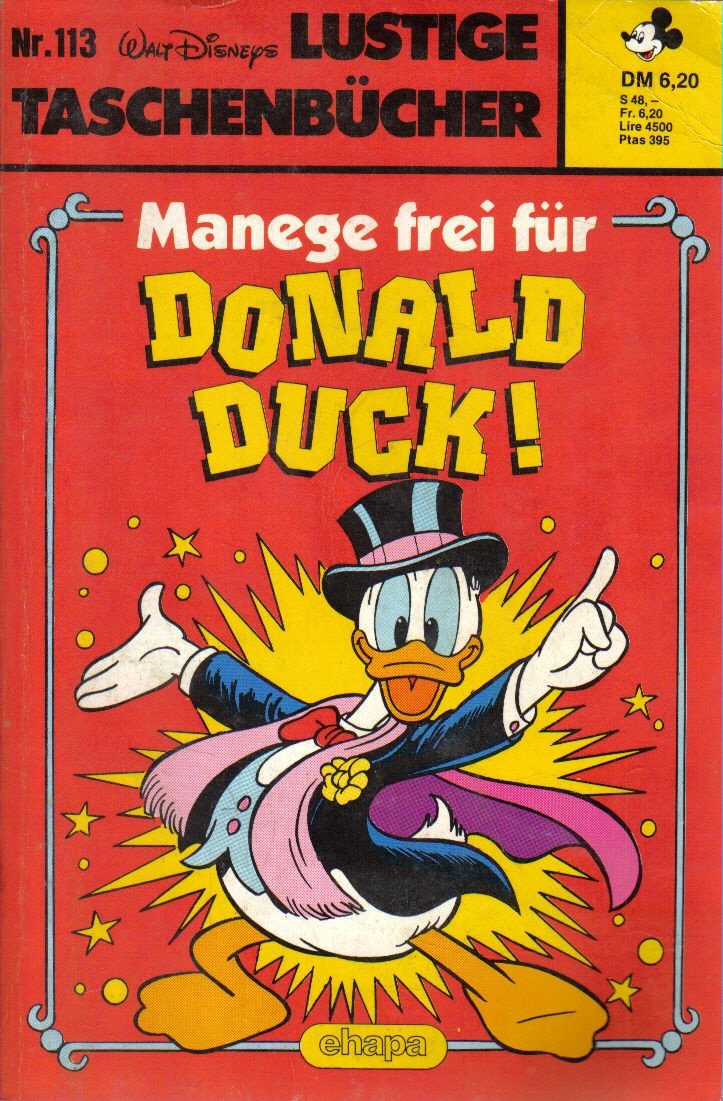 Lustige Taschenbücher - LTB - Nr: 113 - Manege frei für Donald Duck