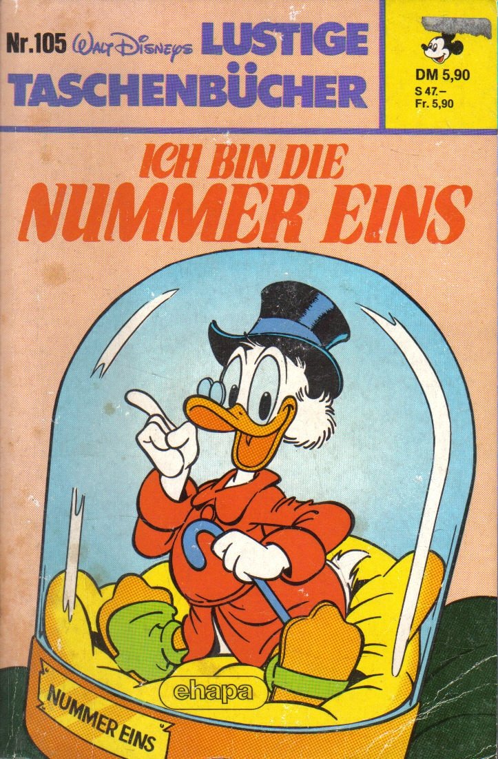 Lustige Taschenbücher - LTB - Nr. 105 - Ich bin die Nummer eins