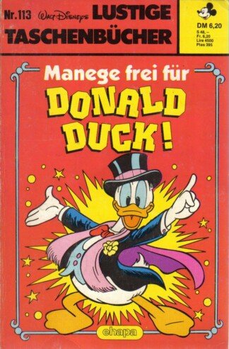 Lustige Taschenbücher - LTB - Nr: 113 - Manege frei für Donald Duck