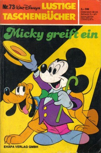 Lustige Taschenbücher - LTB - Nr: 73 - Micky greift ein