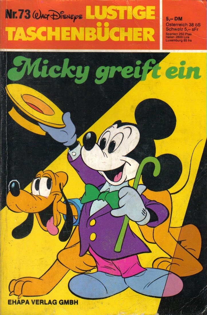 Lustige Taschenbücher - LTB - Nr: 73 - Micky greift ein